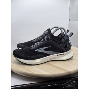 Womens Size 7 Brooks Womens Levitate 4 1203351B012 Black Running Shoes Sneakers‎